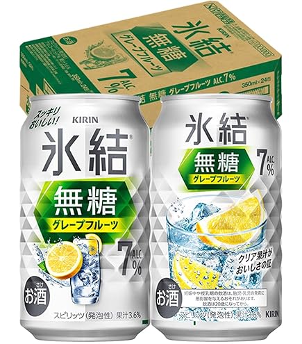 Amazon.co.jp: 氷結無糖 チューハイ350ml×24本 キリン グリーン
